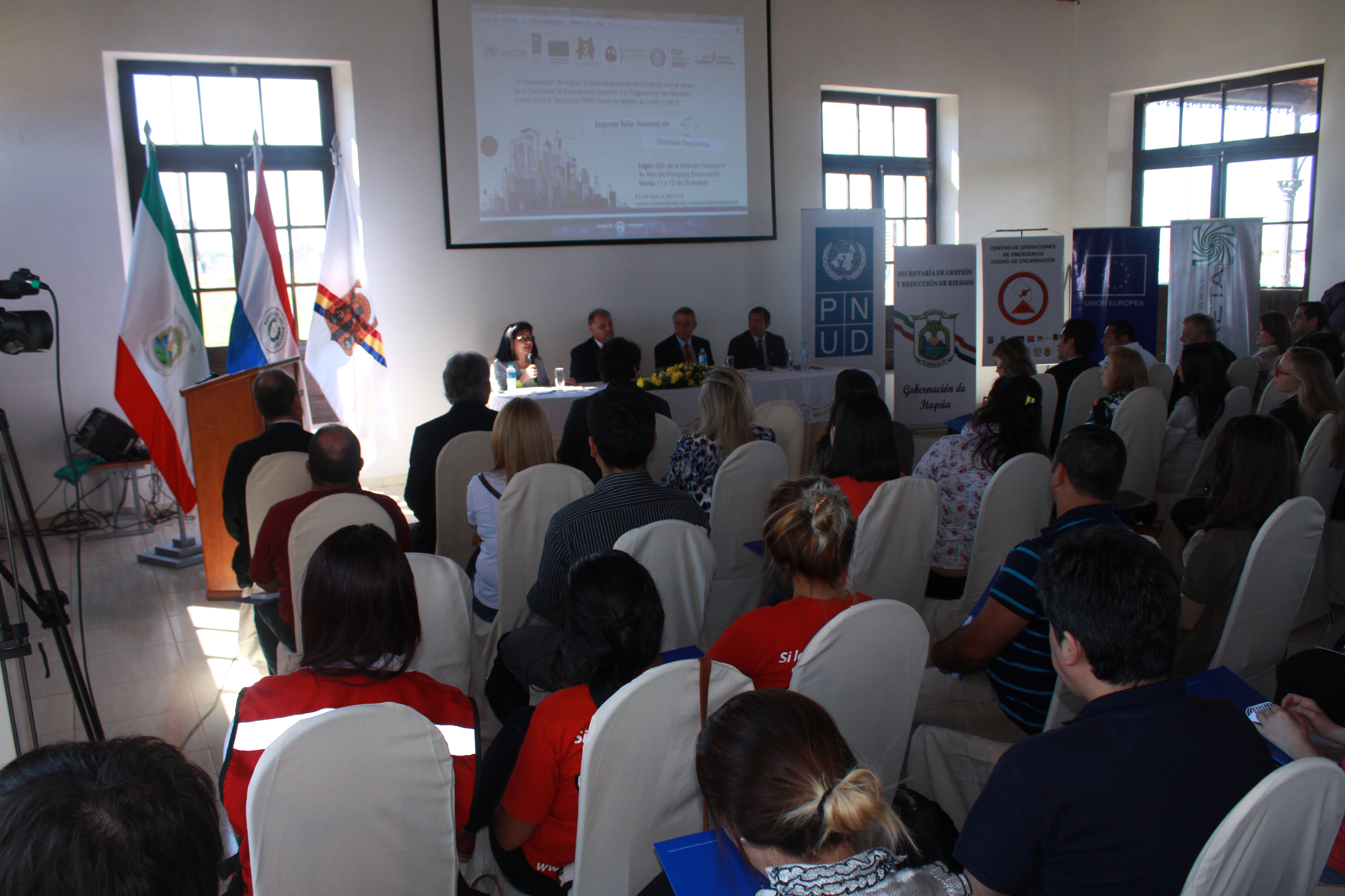 En Itapúa inició el segundo taller de ciudades resilientes En Itapúa inició el segundo taller de ciudades resilientes